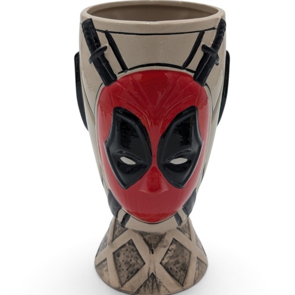 AMC Deadpool Wolverine Ceramic Tiki Mug Chalice 16oz Marvel Exclusive 2024